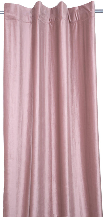 Johanna samettiverhot 2 kpl 140x240 cm Roosa