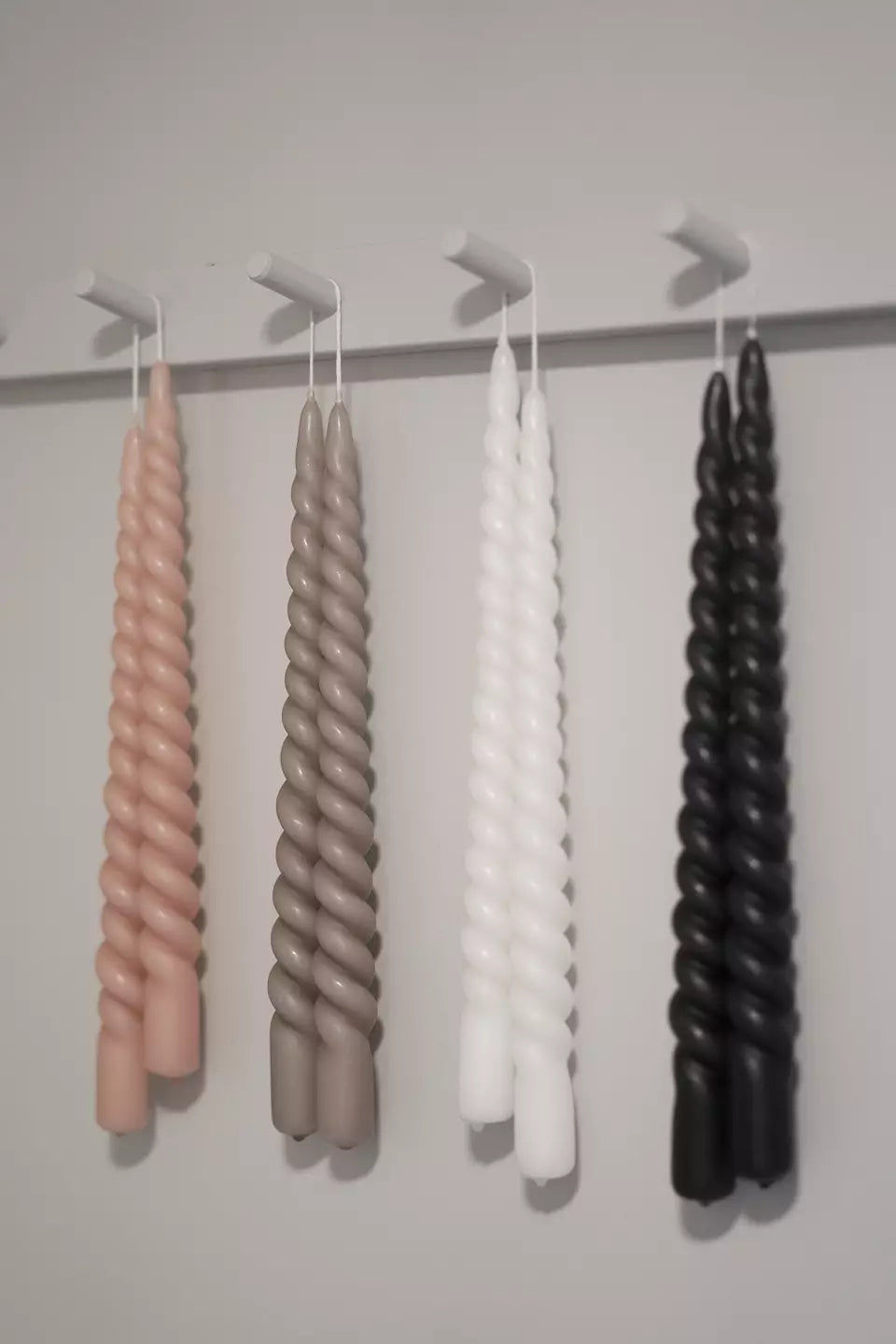 Vio Ljusfabrik kierrekynttilä 2 kpl, grafiitinharmaa