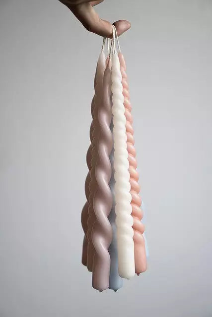 Vio Ljusfabrik kierrekynttilä 2 kpl, vanilija