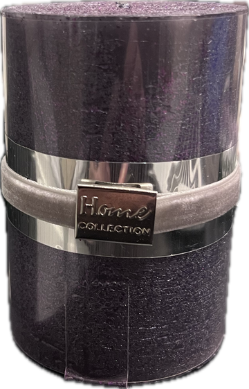 Finnmarin Pöytäkynttilä juhla 7 x 10 cm lila