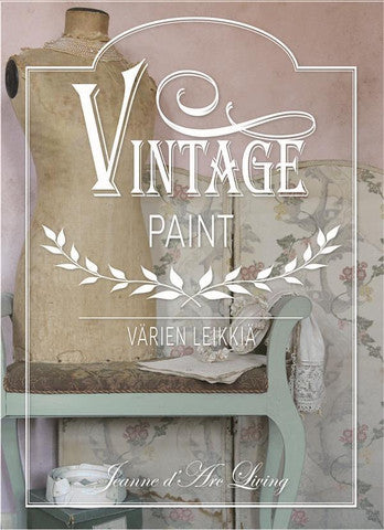 Vintage Paint - JDL - Jeanne d´Arc Living - Kalkkimaalauuskirja-Värien leikkiä