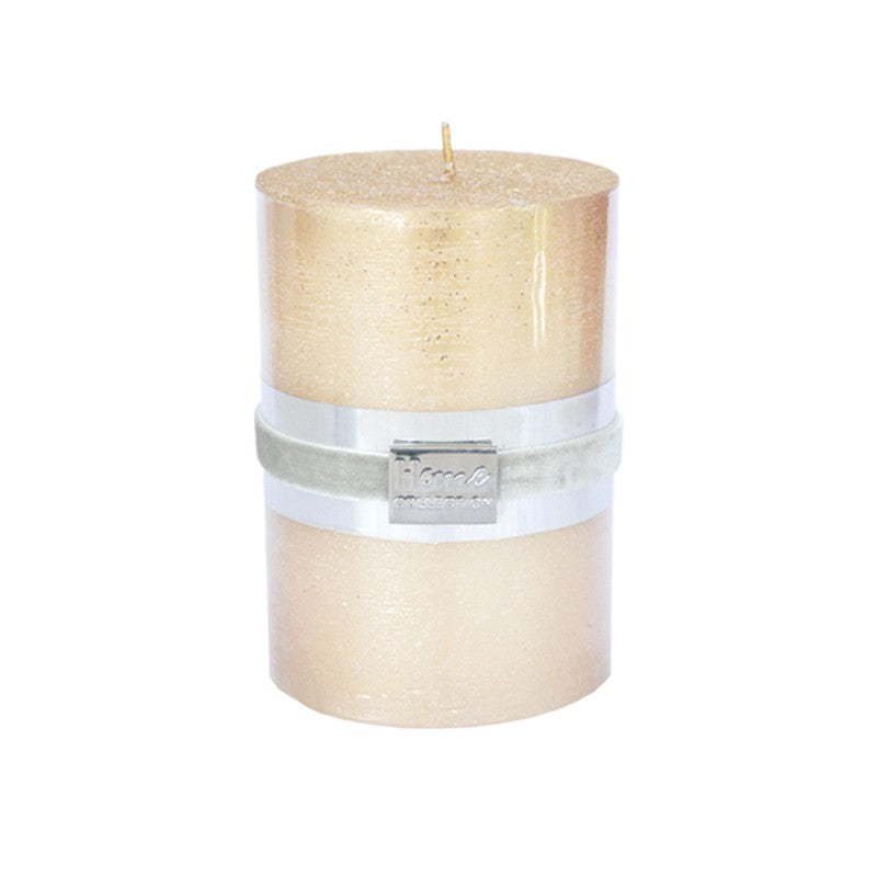 Finnmarin Pöytäkynttilä juhla 7 x 14 cm kulta