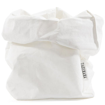 Uashmama paperipussi, väri valkoinen, S, M, L