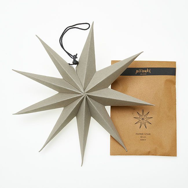 Paperitähti 30 cm halkaisia