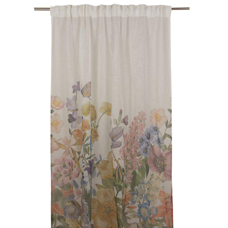 Flora verho 2 kpl 140 x250cm