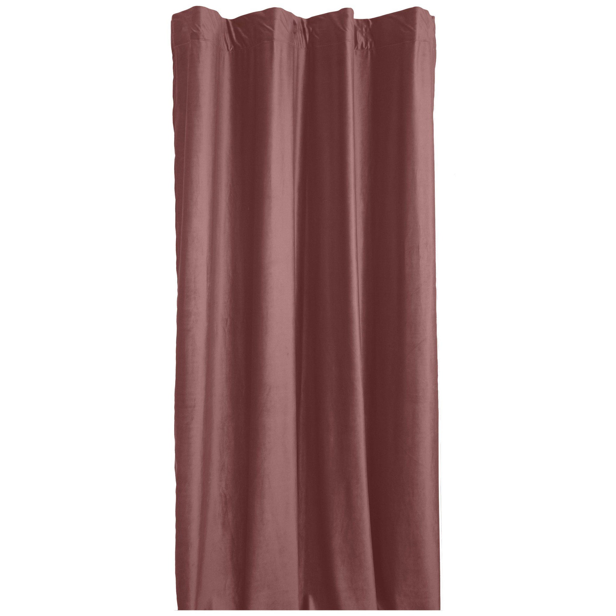 Johanna samettiverhot 2 kpl 140x240 cm tumma roosa