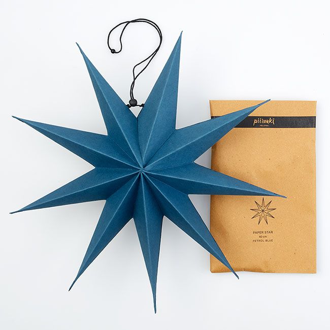 Paperitähti 40 cm halkaisia